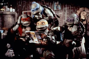 TMNT II movie poster theatrical re-release